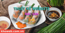 Thiết kế Website bán Đặc sản