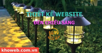 Thiết kế Website bán Đèn chiếu sáng, Dịch vụ Đèn chiếu sáng