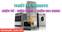 Thiết kế Website bán đồ Điện tử - Điện lạnh
