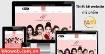 Thiết kế Website Bán Mỹ phẩm Thiết kế Website Bán Mỹ phẩm