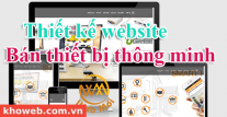 Thiết kế website bán thiết bị thông minh Thiết kế website bán thiết bị thông minh