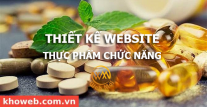 Thiết kế Website Bán Thực phẩm chức năng Thiết kế Website Bán Thực phẩm chức năng