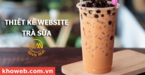 Thiết kế Website Bán Trà sữa Online