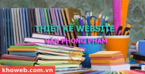 Thiết kế Website bán Văn phòng phẩm