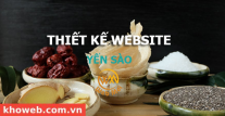 Thiết kế Website bán Yến sào