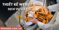 Thiết kế Website Dịch vụ giặt ủi