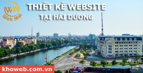 Thiết kế Website tại tỉnh Hải Dương Thiết kế Website tại tỉnh Hải Dương