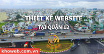 Thiết kế Website tại Quận 12 Thành phố Hồ Chí Minh