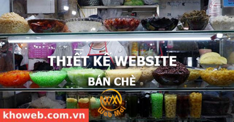Thiết kế Website Bán chè