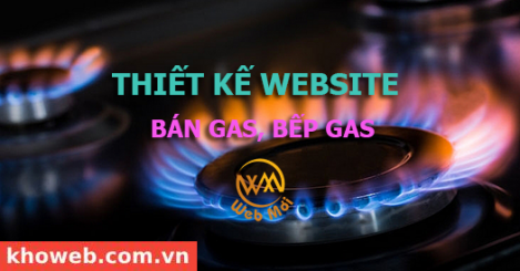 Thiết kế Website Bán Gas