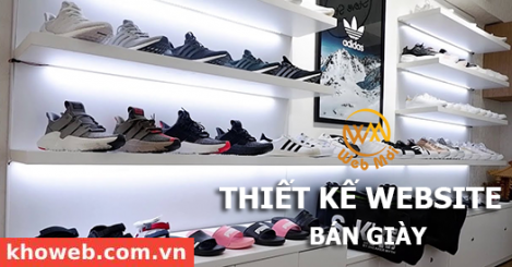 Thiết kế Website Bán Giày