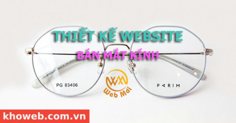 Thiết kế Website Mắt kính