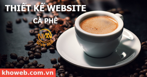 Thiết kế Website Cà Phê