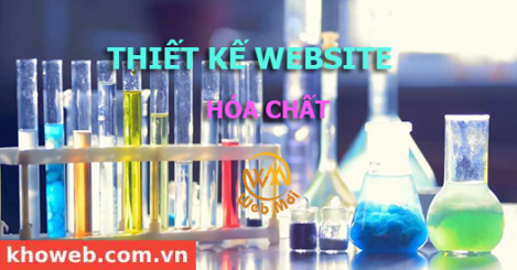 Thiết kế website Công ty Bán Hóa Chất