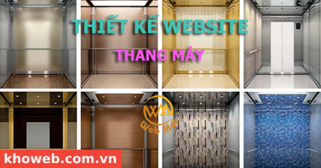Thiết kế website Công ty Bán, Lắp đặt Thang Máy
