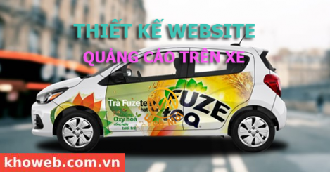 Thiết kế Website Dán Quảng Cáo Cho Xe Bus, Xe  Ô tô