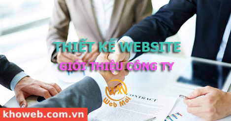 Thiết kế Website Giới thiệu công ty
