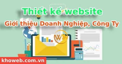 Thiết kế website giới thiệu Doanh Nghiệp, Công Ty