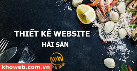 Thiết kế Website Hải sản
