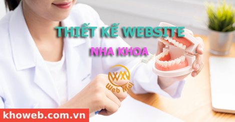 Thiết kế Website Nha khoa