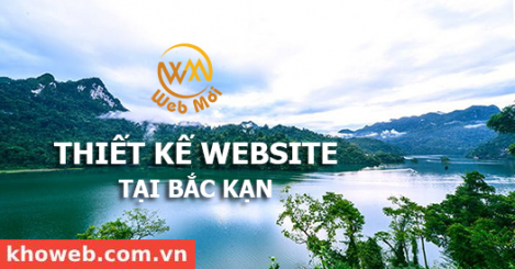 Thiết kế Website tại tỉnh Bắc Kạn