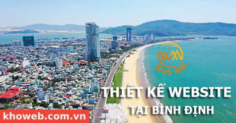 Thiết kế Website tại tỉnh Bình Định