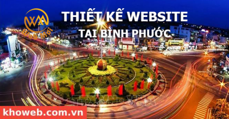 Thiết kế Website tại tỉnh Bình Phước