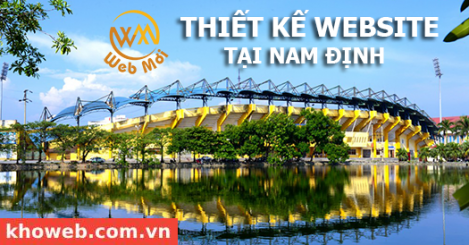 Thiết kế Website tại tỉnh Nam Định
