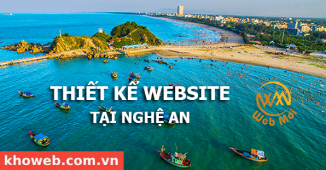 Thiết kế Website tại tỉnh Nghệ An