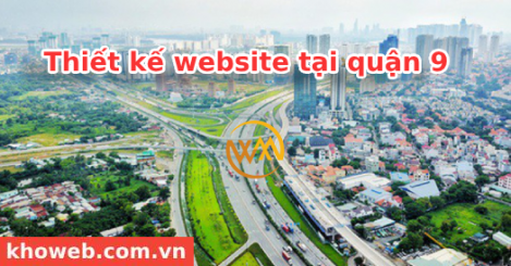 Thiết kế website tại quận 9