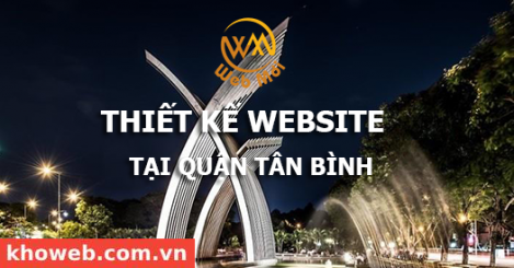 Thiết kế Website tại Quận Tân Bình Thành phố Hồ Chí Minh