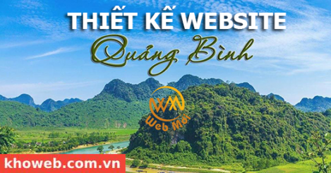 Thiết kế Website tại tỉnh Quảng Bình