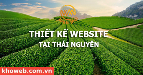 Thiết kế Website tại tỉnh Thái Nguyên