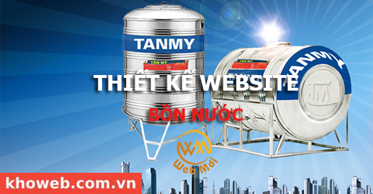 Thiết kế Website Bồn nước