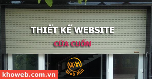 Thiết kế Website Cửa cuốn