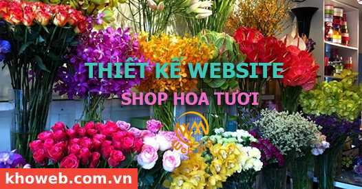 Thiết kế Website Shop Hoa Tươi, Bán Hoa, Bán Bông Thiết kế Website Shop Hoa Tươi, Bán Hoa, Bán Bông